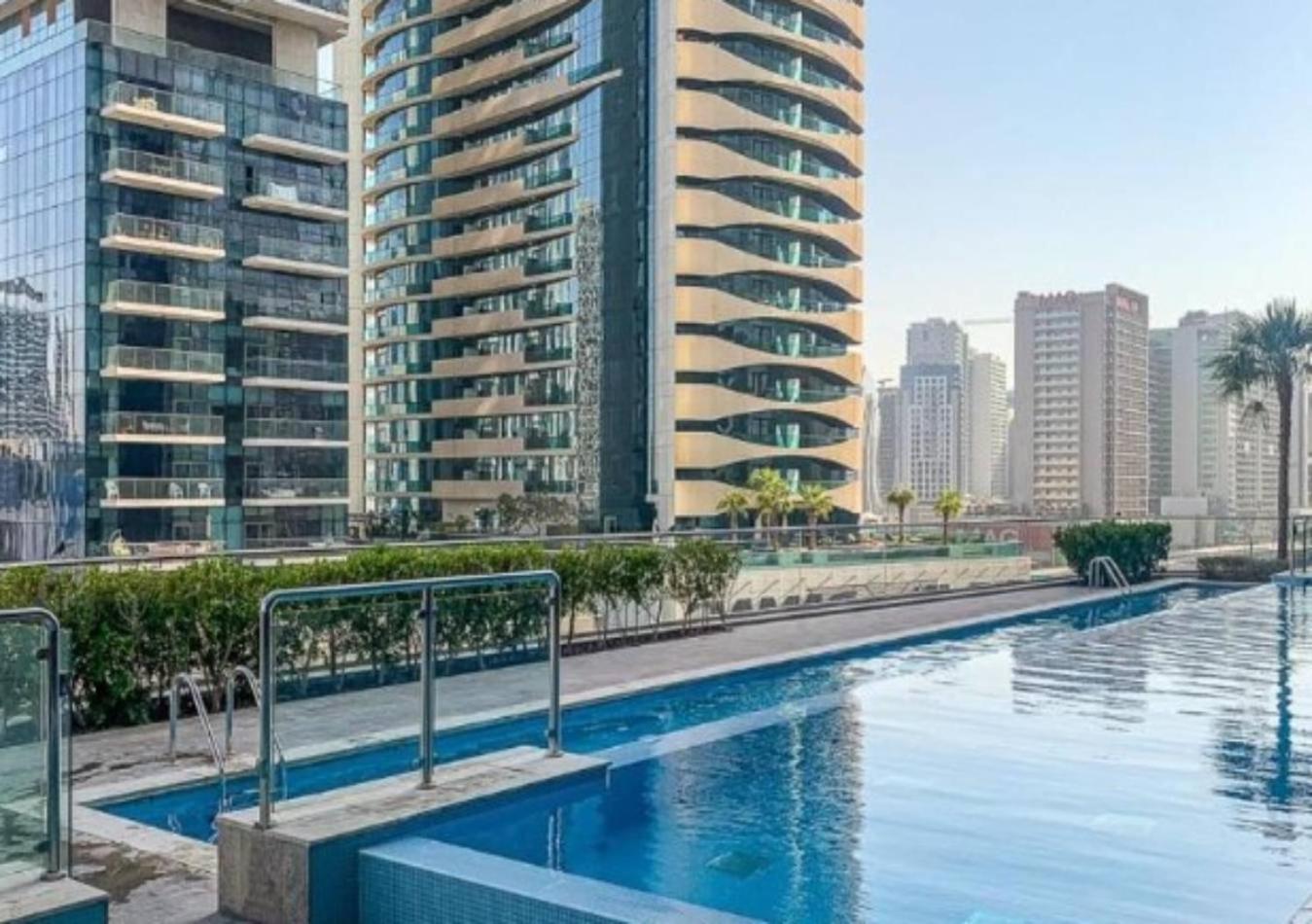 Modern 1Br Apartment, High Floor, Near Dubai Mall מראה חיצוני תמונה