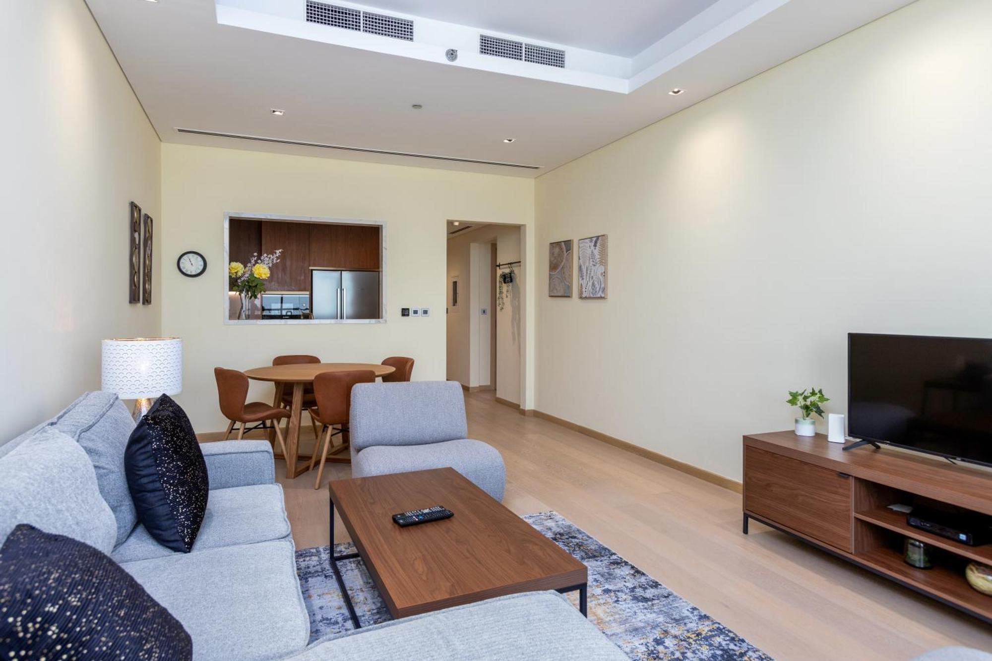 Modern 1Br Apartment, High Floor, Near Dubai Mall מראה חיצוני תמונה
