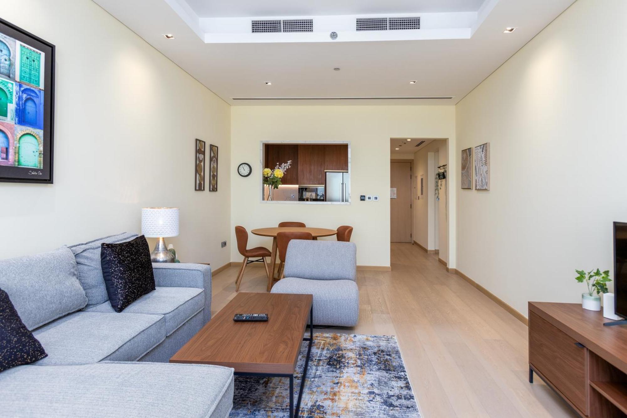 Modern 1Br Apartment, High Floor, Near Dubai Mall מראה חיצוני תמונה