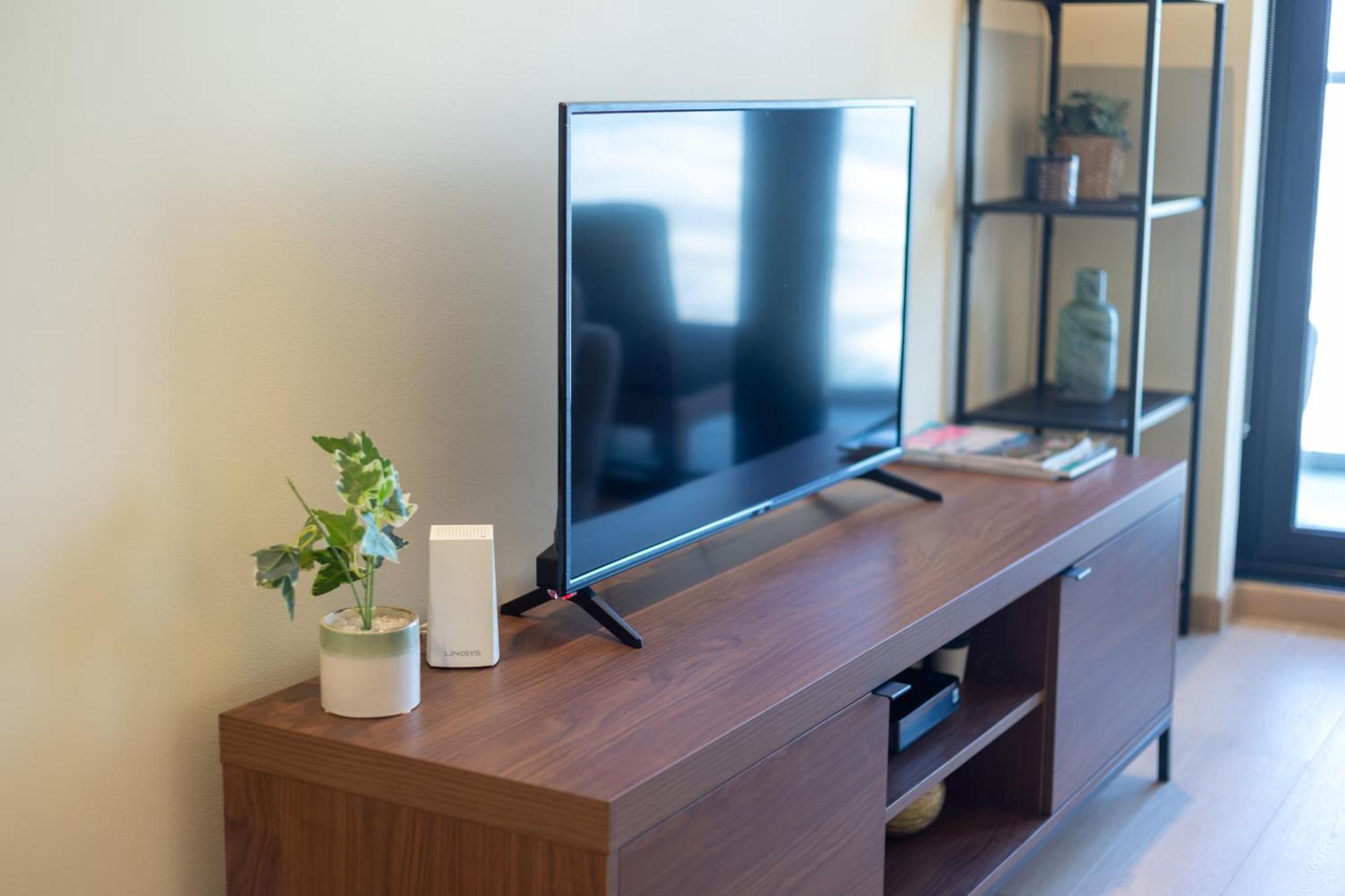 Modern 1Br Apartment, High Floor, Near Dubai Mall מראה חיצוני תמונה